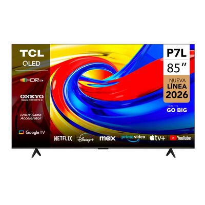 TCL Smart TV QLED 85" 4K UHD 85P7L