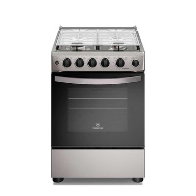 Cocina a Gas 4 Platos Horno Vapor y Grill FM4PSC Inox