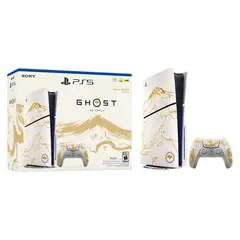 Consola PS5 Slim Ghost of Yotei Bundle Oro Edición Disco