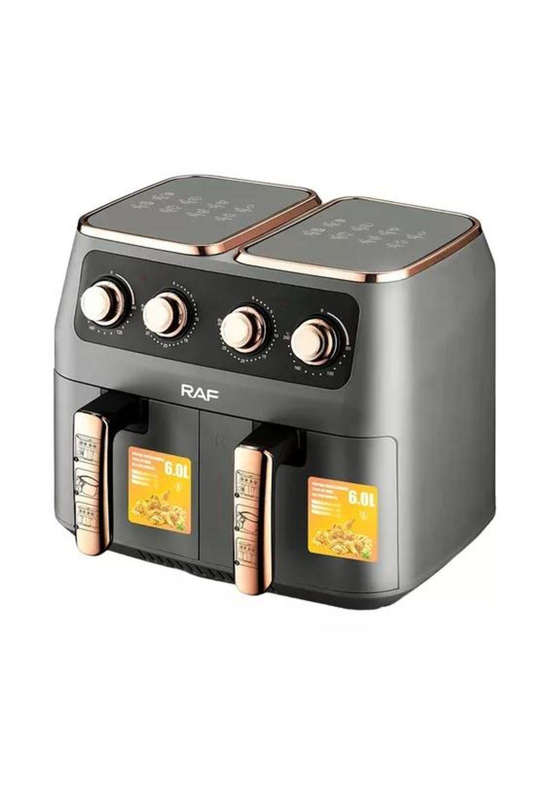 FREIDORA DE AIRE NAPPO DOBLE CESTA 11L PANEL DIGITAL 2800W