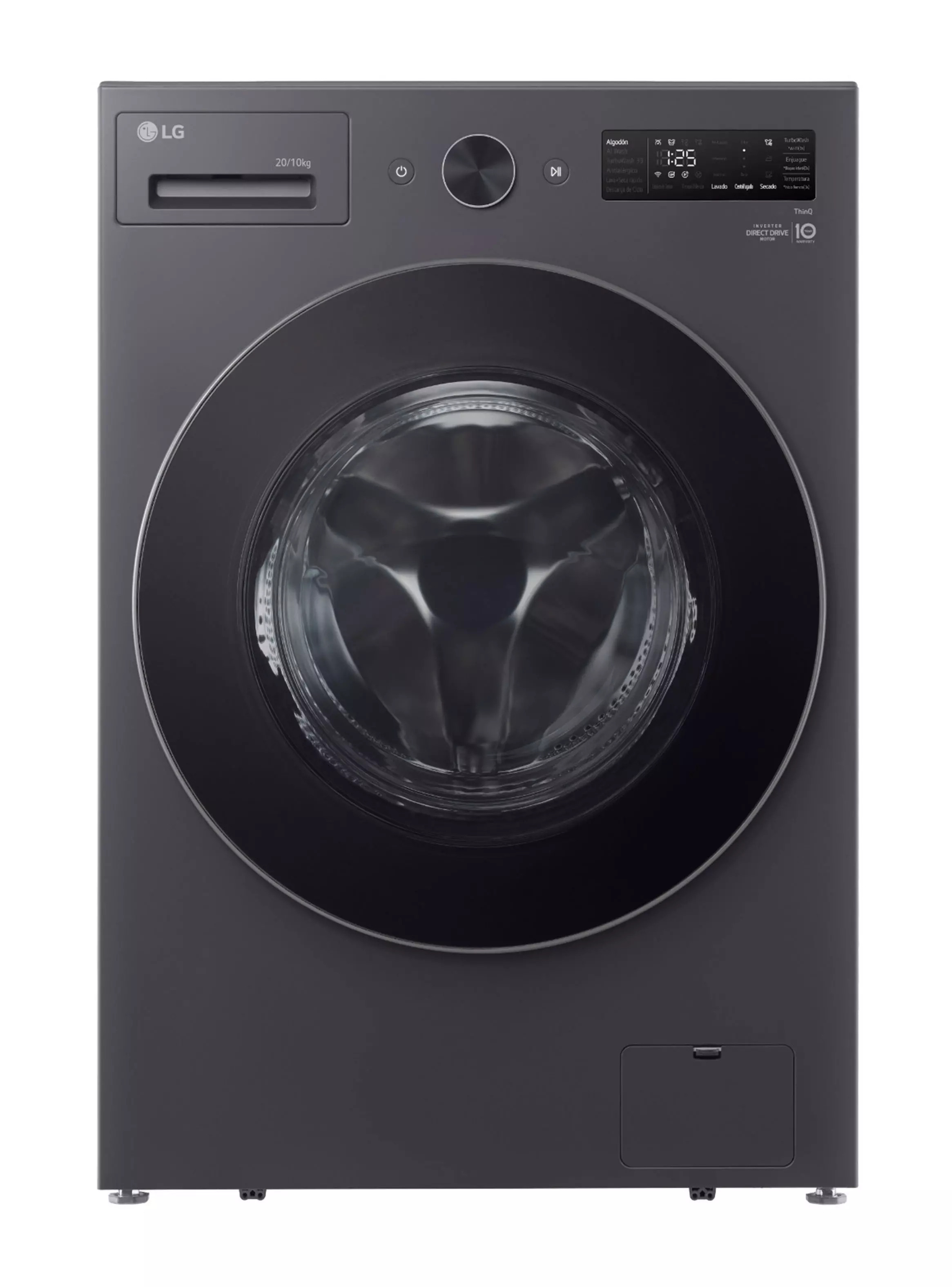 LG Lavadora Secadora Frontal 20/10 Kg WD20EGNTSPG LG