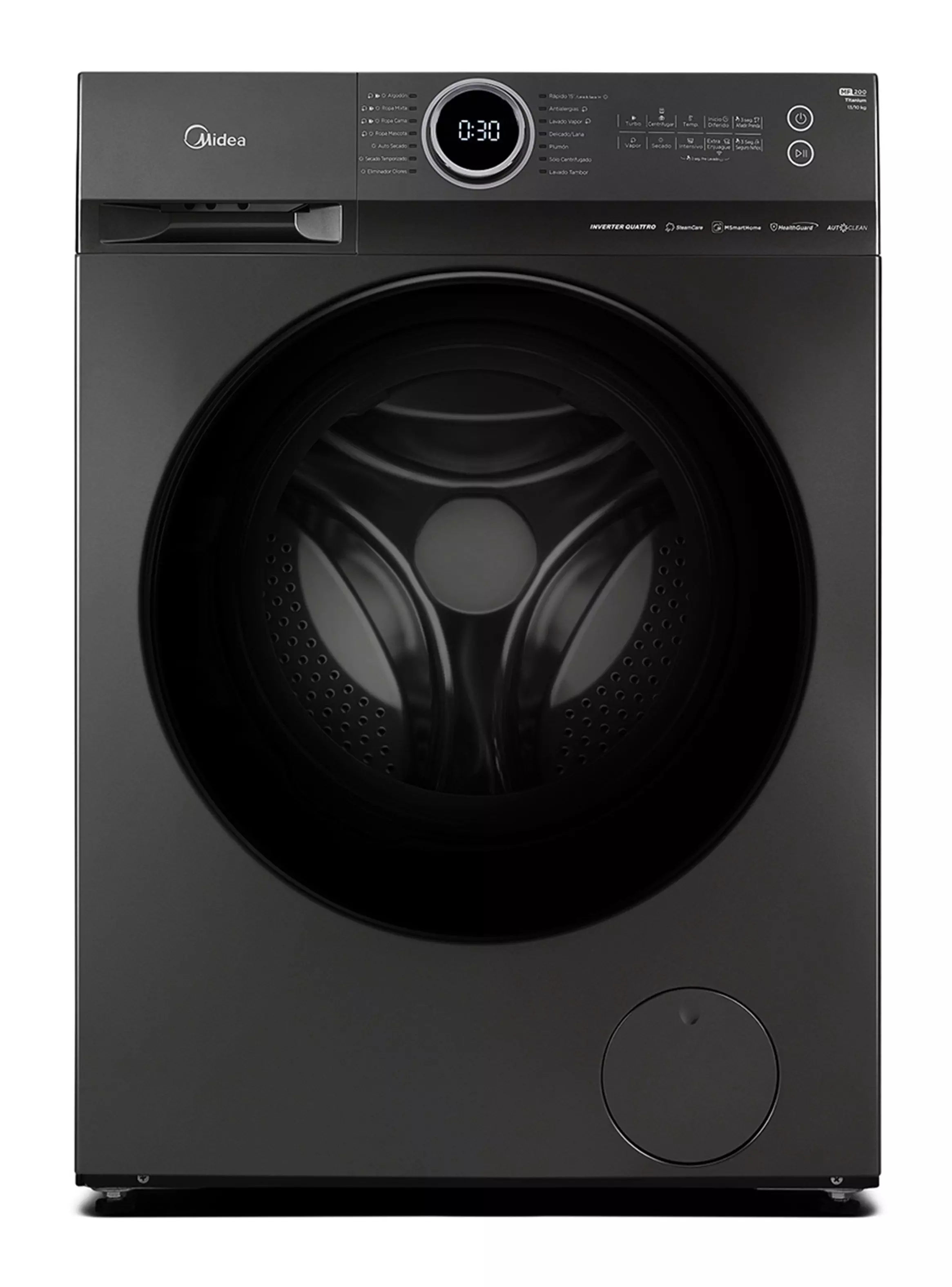 Midea MF200D115WB/T Lavadora secadora 11,5/9 kg