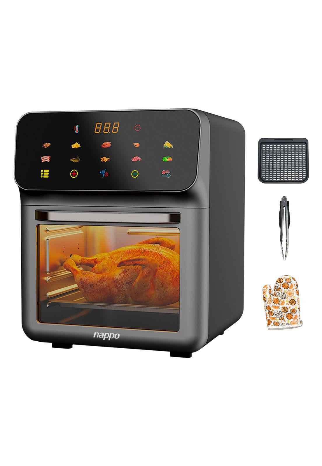 Nappo Freidora de Aire Nappo Digital XL 10L Litros con Visor 1350W