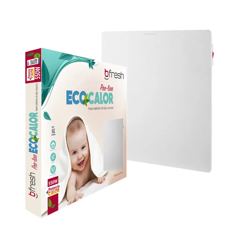 Panel calefactor De Bajo Consumo Eco Calor B-fresh 550w