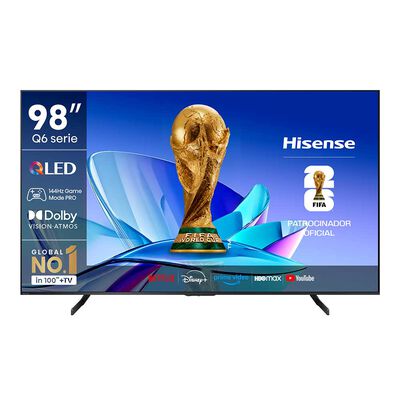 QLED 98" Hisense Ultra HD 4K 98Q6QG