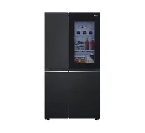 Refrigerador Side by Side GS66BVM negro esencial matte 655 lt