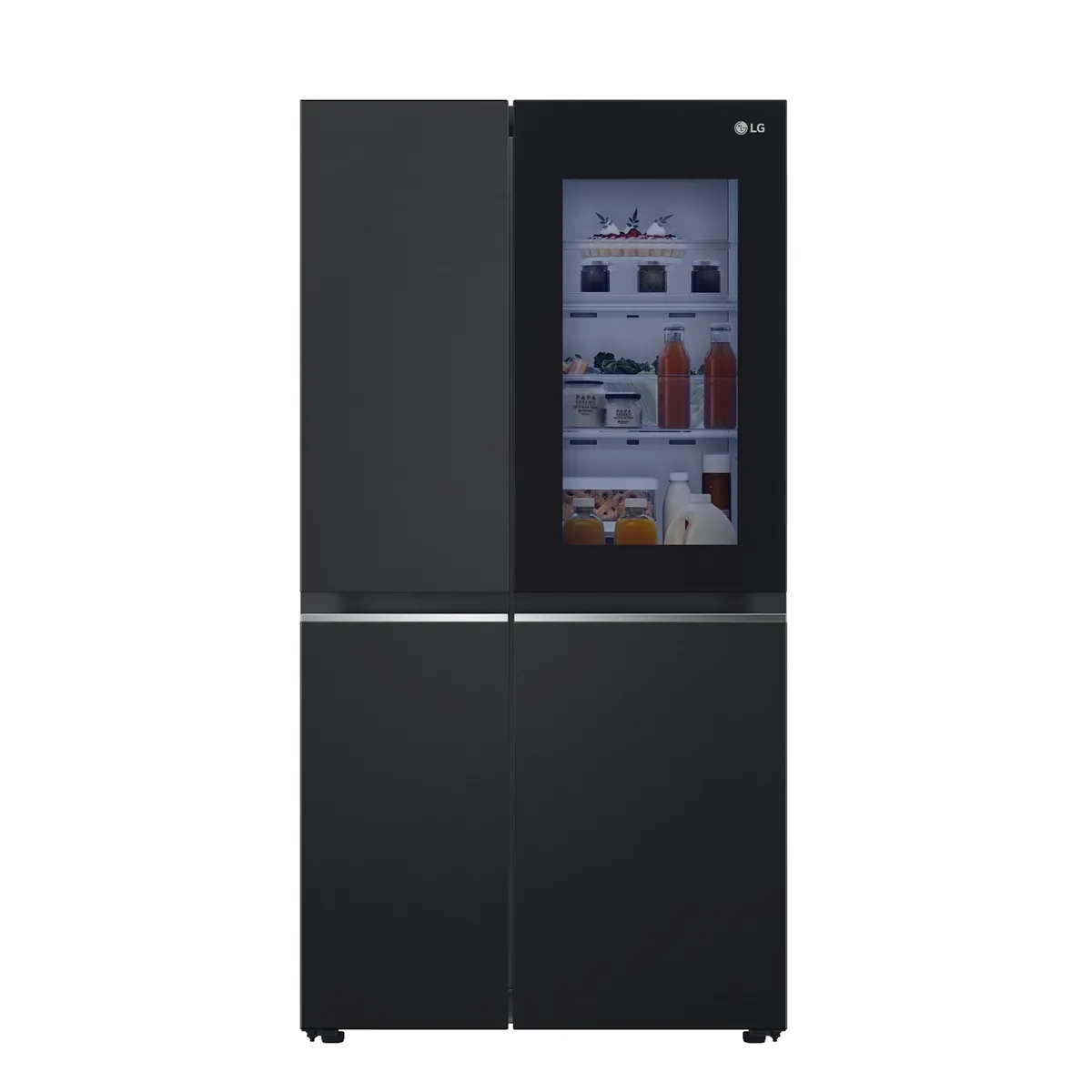 Refrigerador Side by Side LG 655 Litros con Instaview™ GS66BVM