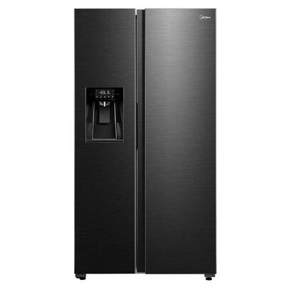 MIDEA REFRIGERADOR SIDE BY SIDE MIDEA MDRS761FGEDX 569L NO FROST NEGRO