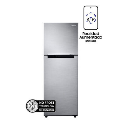 Samsung Refrigerador Top Mount RT22FARADS8/ZS plateado 236 lt