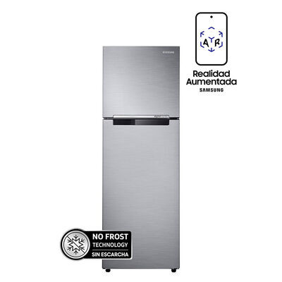 Refrigerador Top Freezer Samsung Rt25farads8zs 256l Gris