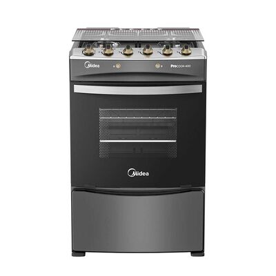 Midea Cocina a Gas MCG-4QPI24NS 4 Quemadores