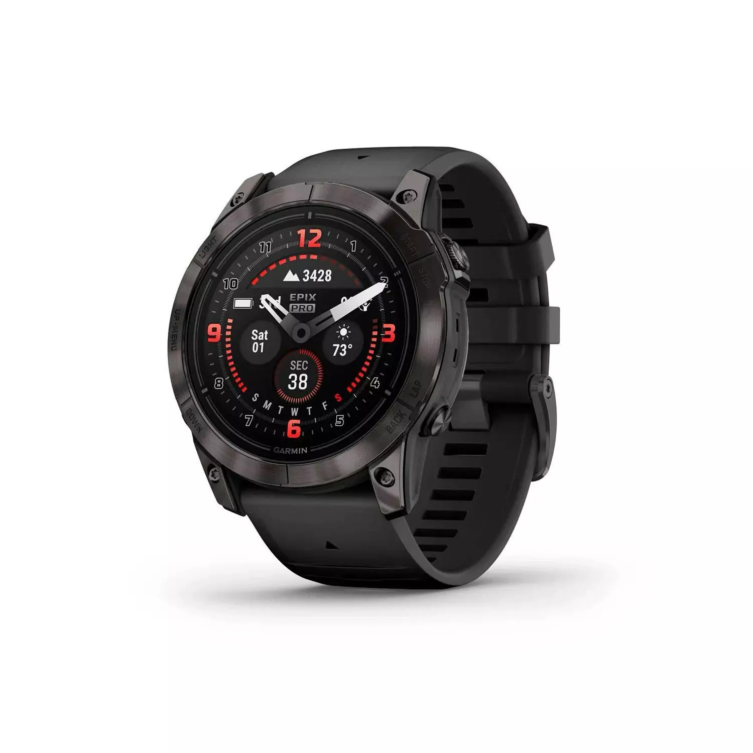 Garmin Reloj Garmin Epix Pro Gen 2 Sapphire 51mm Carbon Grey DLC Titanio