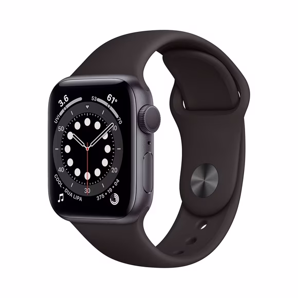 Reloj Apple Watch Series 6 40mm GPS + Wifi Space Gray Aluminum Case Black Sport Band