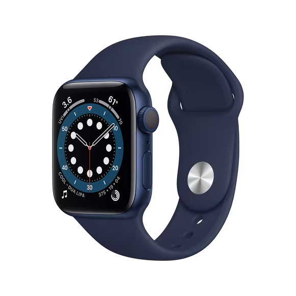Reloj Apple Watch Series 6 40mm GPS + WiFi Space Gray Aluminum Case Black Sport Band
