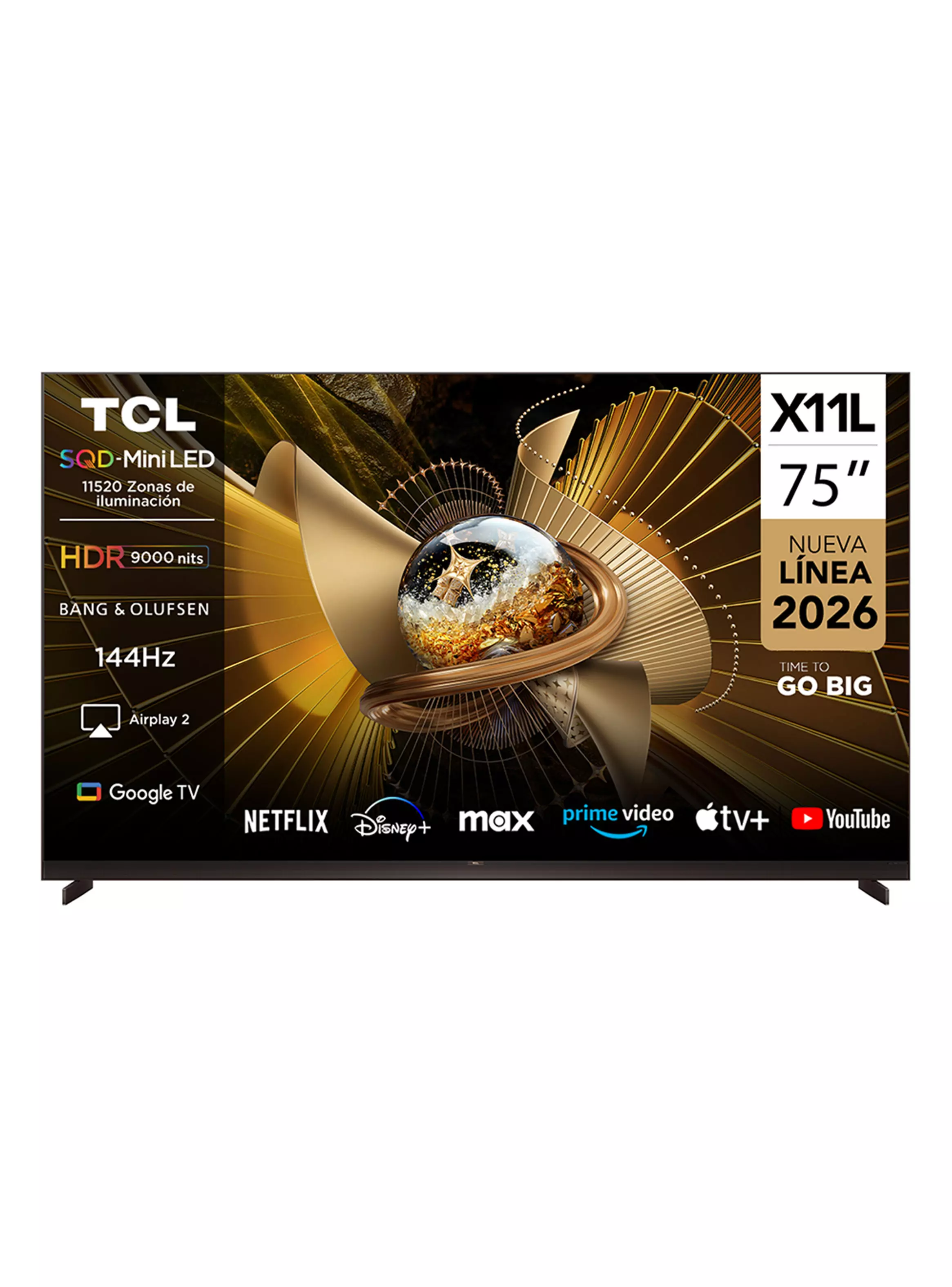 SQD Mini LED Smart TV 75” UHD 4K X11L