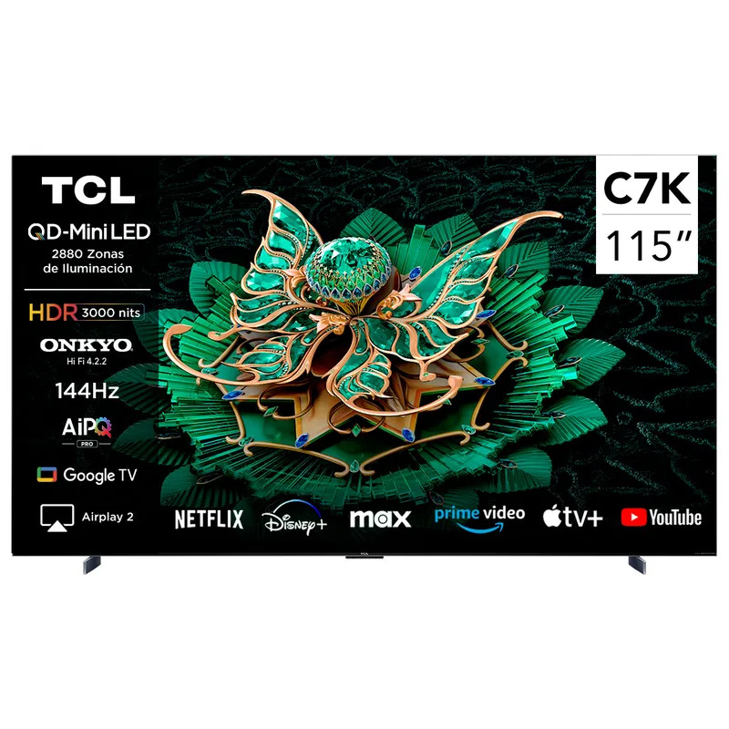 Smart TV 115" 4K QLED Mini LED 115C7K