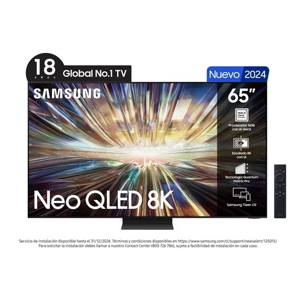 Neo QLED 75" QN800D 8K UHD Smart TV 2024