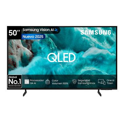 Smart TV QLED 50" Samsung 4K Vision AI 2025 Tizen Q7FA