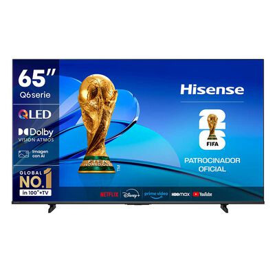 Smart TV Hisense QLED 4K UHD 65” 65Q6Qv