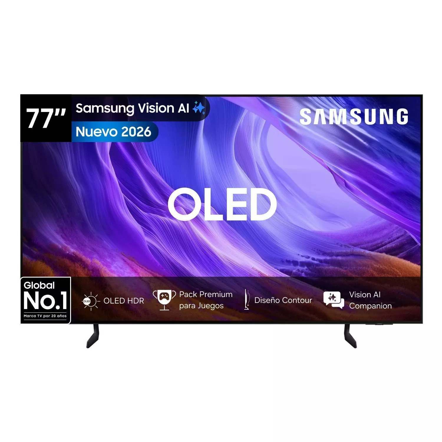 77" OLED S85H 4K Vision AI Smart TV (2026)