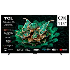 Smart TV 115" 4K QLED Mini LED 115C7K