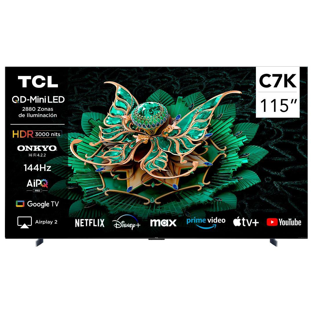 Smart TV TCL 115" QD-Mini LED UHD 4K C7K