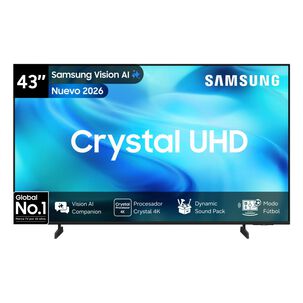Smart TV LED 43" Samsung 4K U8000H Vision AI 2026
