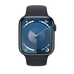 APPLE WATCH SERIES 9 GPS 41MM MIDNIGHT ALUMINIO CORREA DEPORTIVA S/M