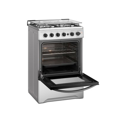 MADEMSA COCINA A GAS 4 PLATOS ACERO INOXIDABLE M785T