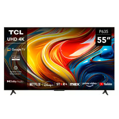 TCL LED 55 4K ULTRA HD GOOGLE TV 55P635