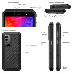 ULEFONE ARMOR X11 PRO - CELULAR RESISTENTE GOLPES CAIDAS AGUA - ANDROID 12 DUALSIM RUGERIZADO