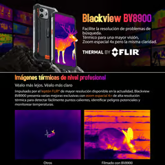 BLACKVIEW BV8900 - CELULAR CON CÁMARA TÉRMICA TERMOGRÁFICA INFRARROJOS FLIR -20 A 350ºC