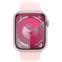 APPLE WATCH SERIES 9 GPS 41MM PINK ALUMINIO CORREA DEPOTIVA S/M