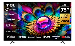 POR TCL TCL 75 QLED 4K 75C651 SMART TV