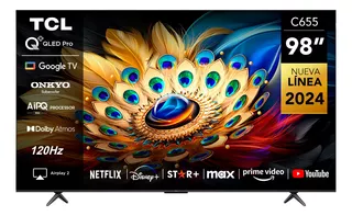 POR TCL TCL 98" QLED 4K 98C655 SMART TV