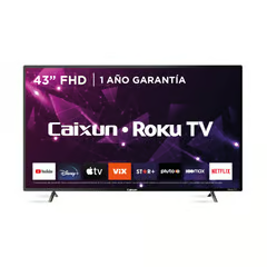 CAIXUN LED SMART TV 43” FHD ROKU TV