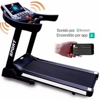 CENTURFIT TROTADORA CAMINADORA 3 HP INCLINACION 15 NIVELES PLEGABLE