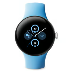 GOOGLE PIXEL WATCH 2 - PLATA CON CORREA AZUL BAY