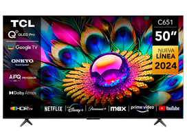 TCL SMART TV TCL QLED UHD 4K 50" C651