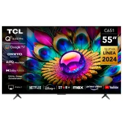 TCL  TELEVISOR 55" QLED 4K C651 SMART TV.