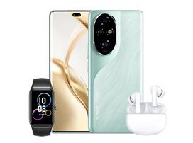 HONOR SMARTPHONE BUNDLE HONOR 200 PRO 512G CYANEARBUDSCHOICE BAND