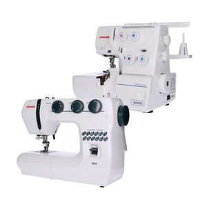 JANOME MÁQUINA DE COSER 3022  OVERLOCK 8002D