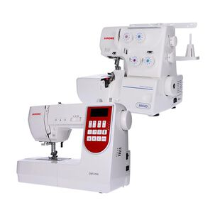 JANOME MÁQUINA DE COSER DM7200  OVERLOCK 8002D