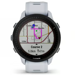 GARMIN SMARTWATCH FORERUNNER 955 SOLAR WHITESTONE