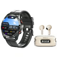 LENOVO X15II DE AUDÍFONOS TWS-BLANCO Y TOUMI WATCH GT-X-NEGRO