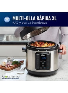 OSTER OLLA MULTIUSO RÁPIDA XL 7.5 LITROS 14 FUNCIONES 8801