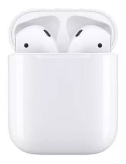 POR PHONE STORE APPLE AUDIFONOS AIRPODS 2 ª CON ESTUCHE DE CARGA /12 CTAS