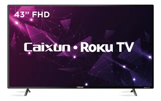 POR CAIXUN CAIXUN LED SMART TV ROKU TV 43 FHD C43V1FR