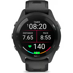 GARMIN FORERUNNER 265 GPS SMARTWATCH (46MM) - NEGRO