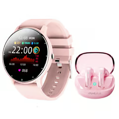 LENOVO AUDÍFONOS X22 BT53-ROSA Y TOUMI FIT 2-P RELOJ INTELIGENTE